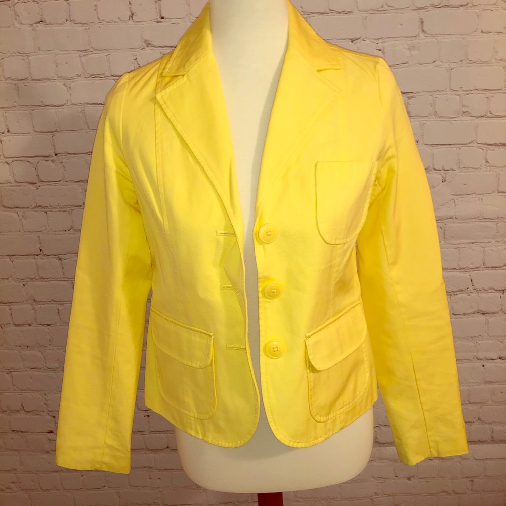 Old Navy Yellow Blazer